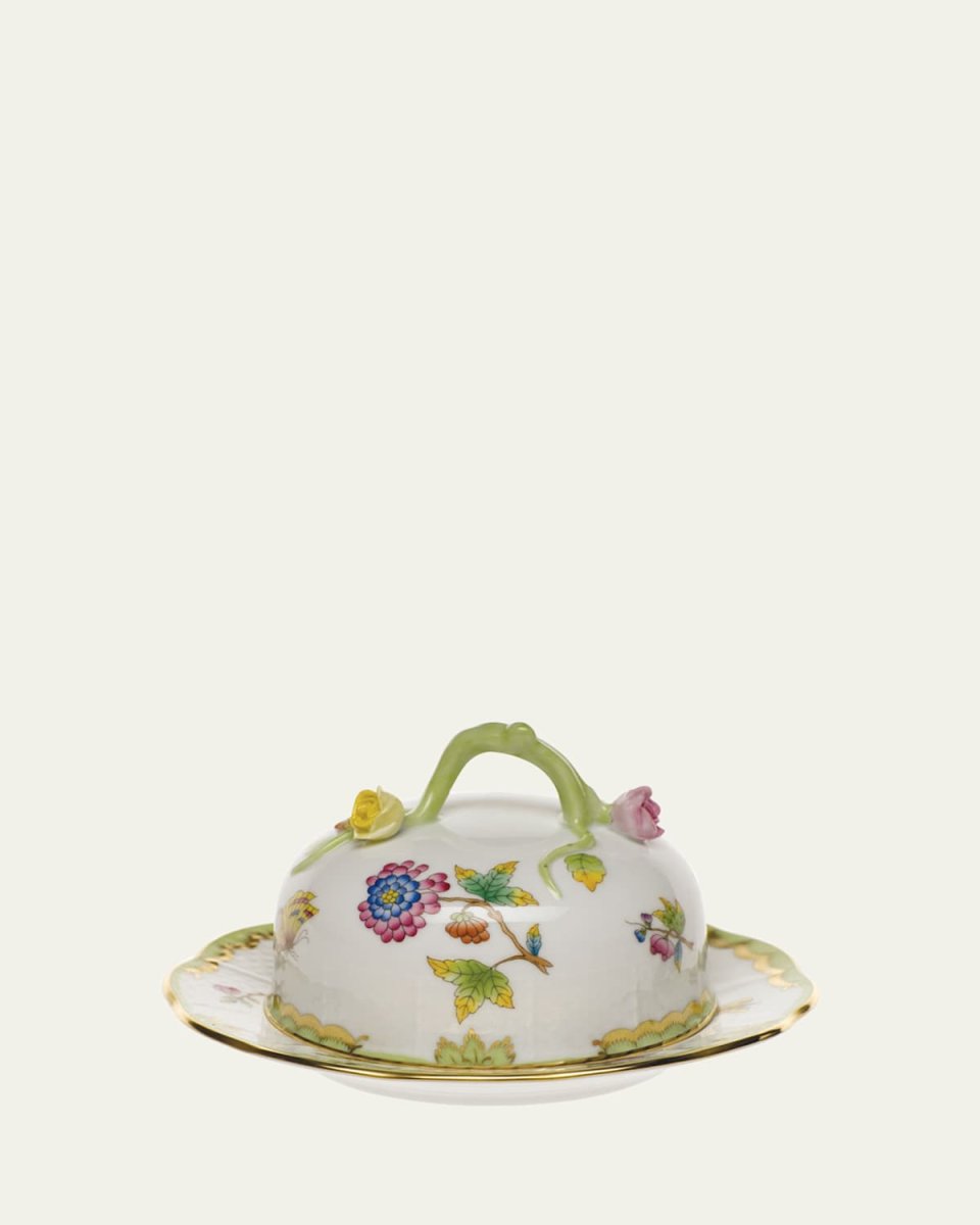 Queen Victoria Covered Butter Dish